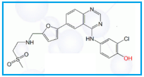 Lapatinib O-Desfluorobenzyl Impurity 